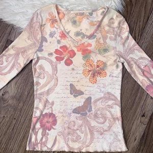 Butterfly Fairy Graphic Top Y2k